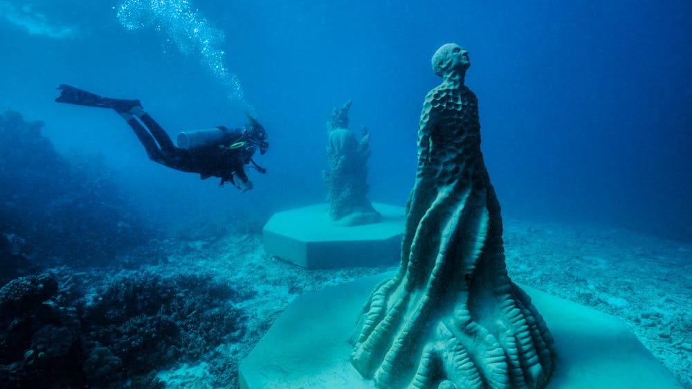 Coral Greenhouse & Ocean Sentinels / MOUA / Museum of Underwater Art