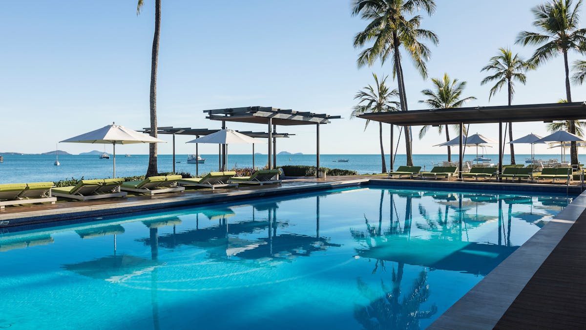 coral sea resort swimming pool