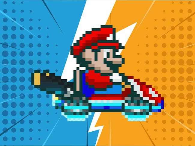 Mario Kart Old School