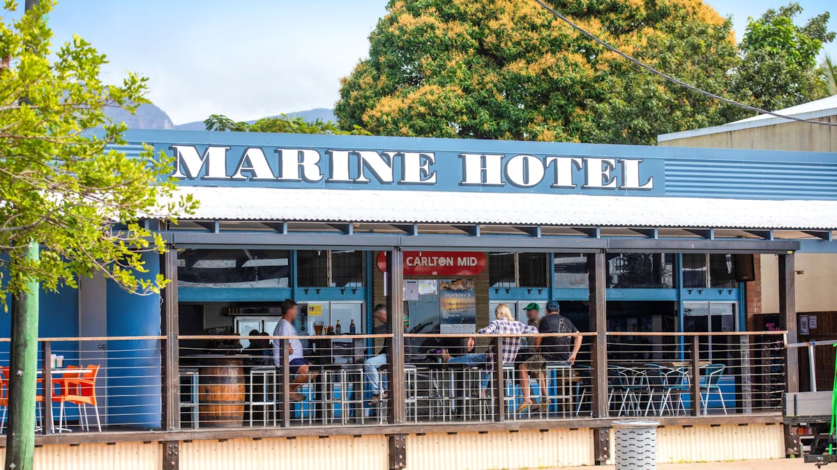 Nightcap at Marine Hotel
