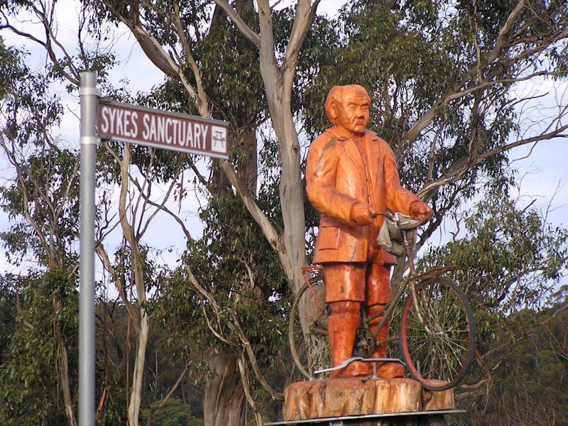 Sykes Sanctuary statue