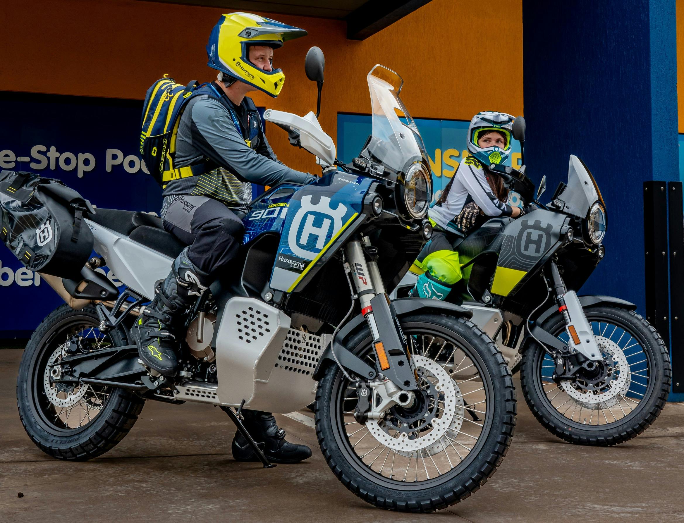 ADVENTURE BIKES: HUSQVARNA 901 NORDAN & HUSQVARNA 901 NORDAN EXPEDITION