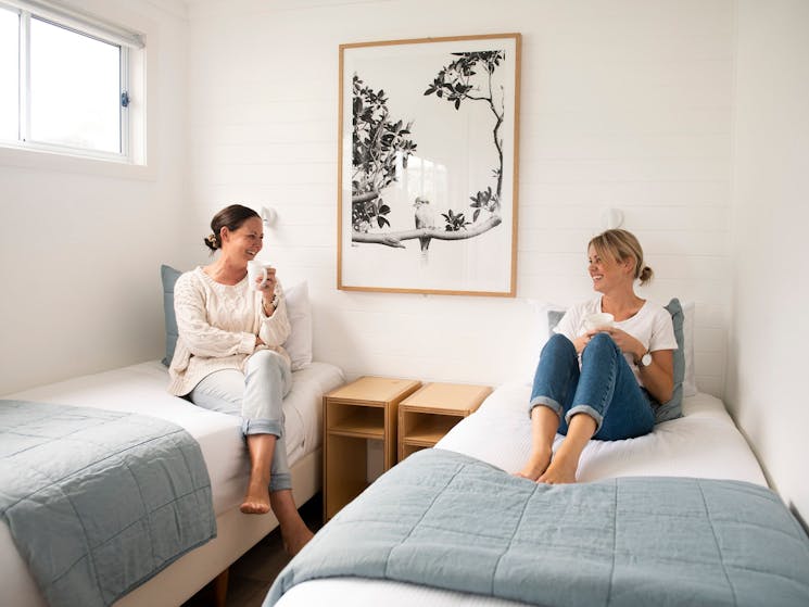 Surfside Cabin Second Bedroom - two singles or King bed option