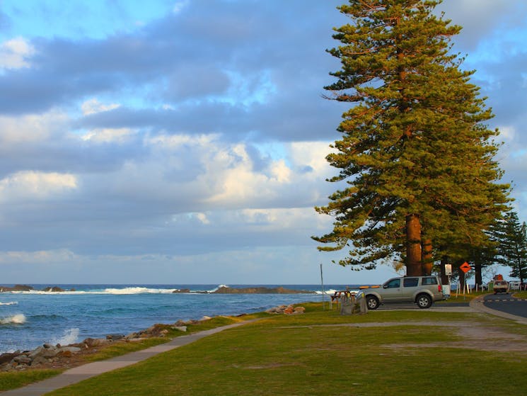 Holiday Park foreshore, Brooms Head.