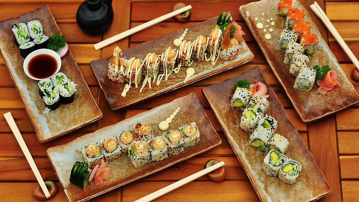 Sushi available 7 days a week