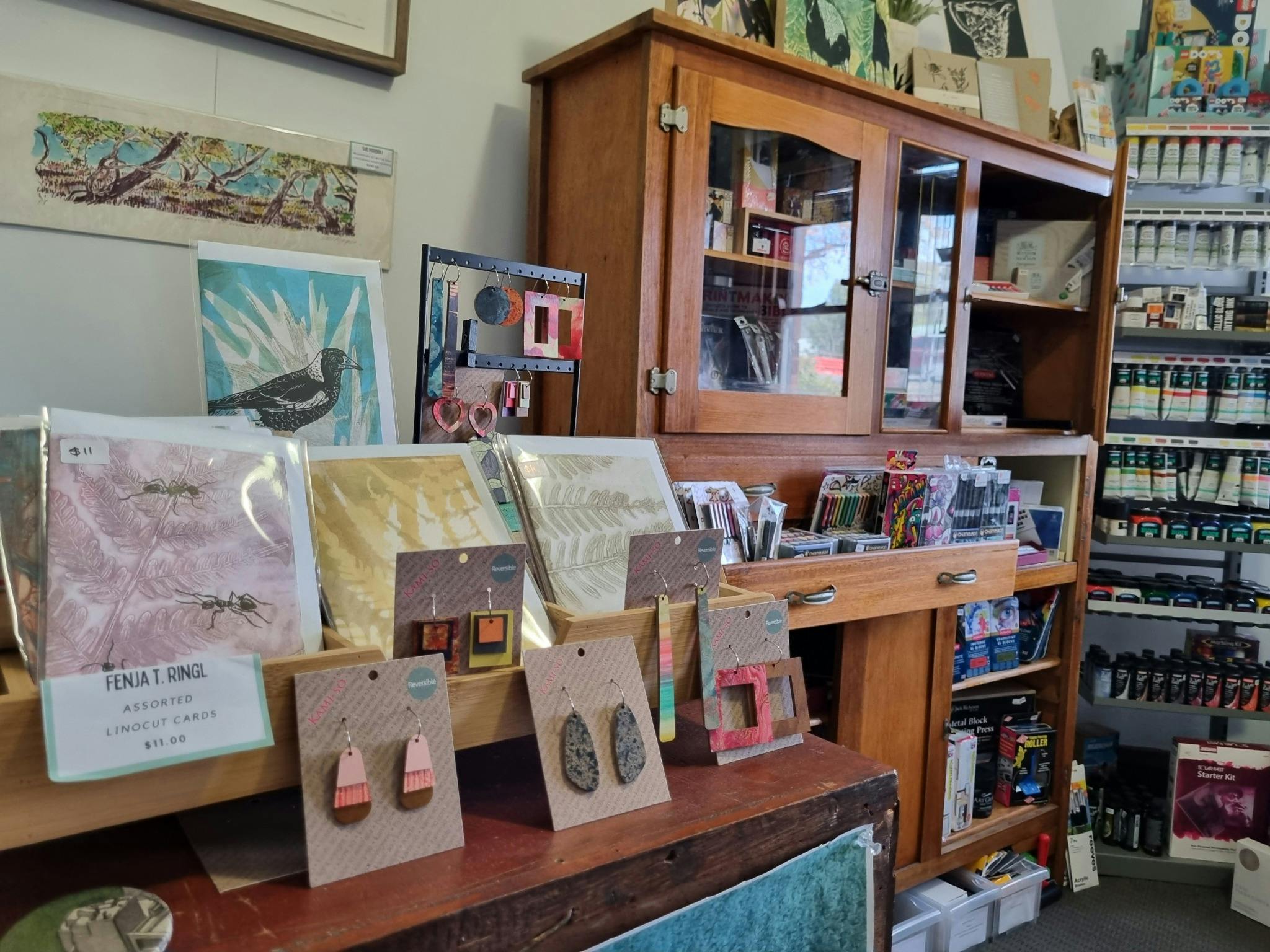 A room full of original art