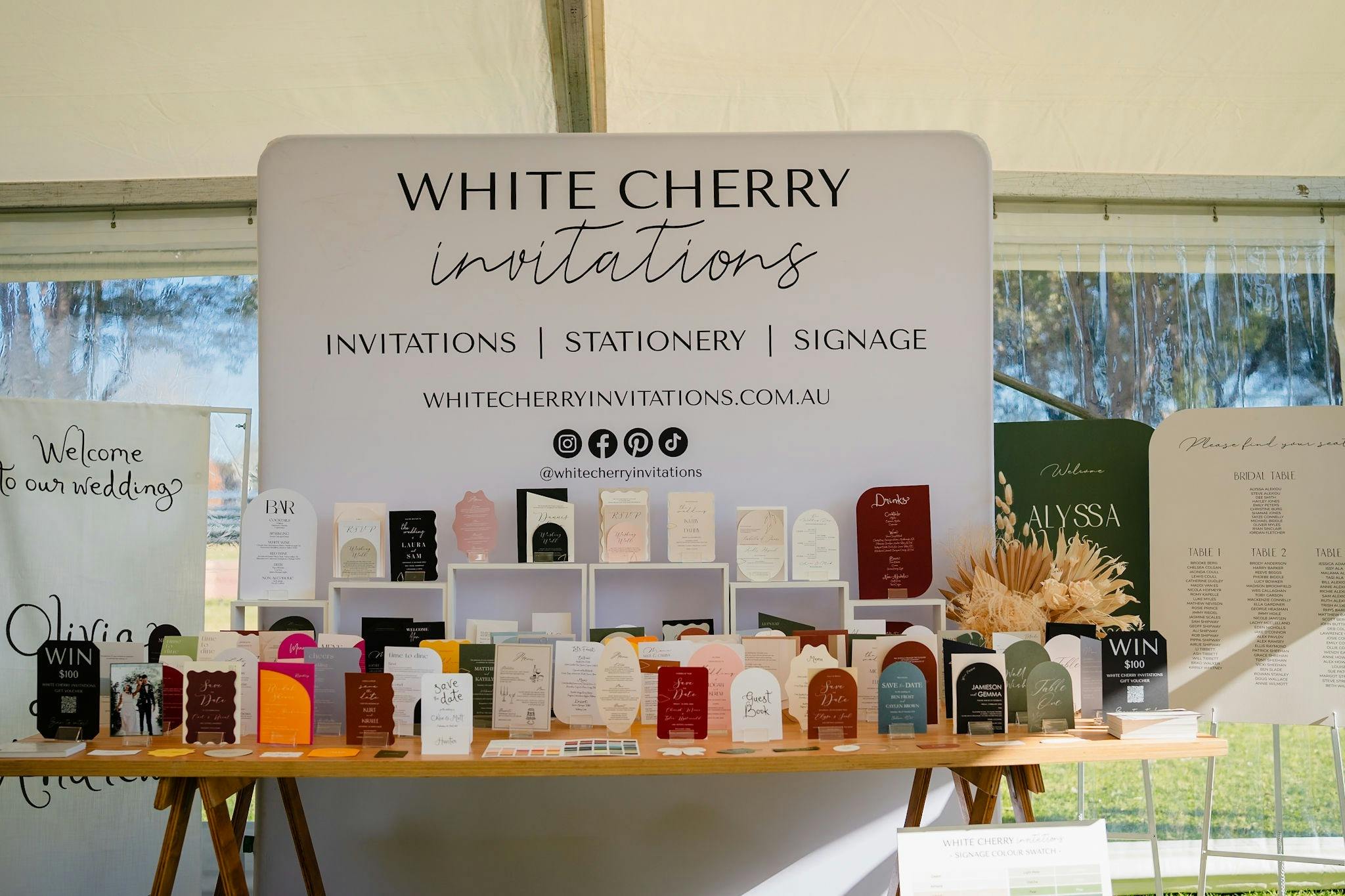 Wedding Invitation Display