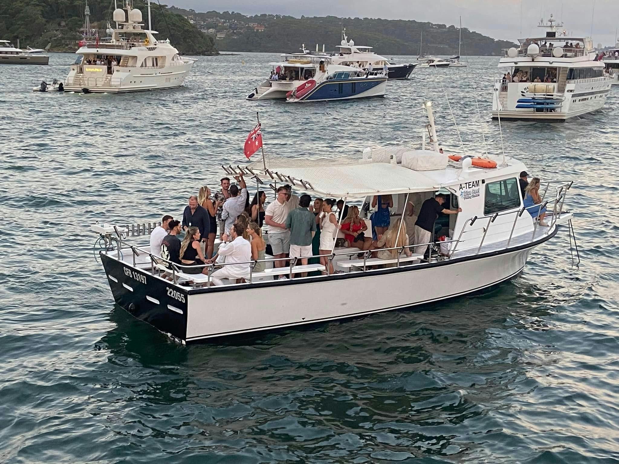 Sydney Charter Fishing returns to theSydney Harbour sunset cruise  with complimentary champagne