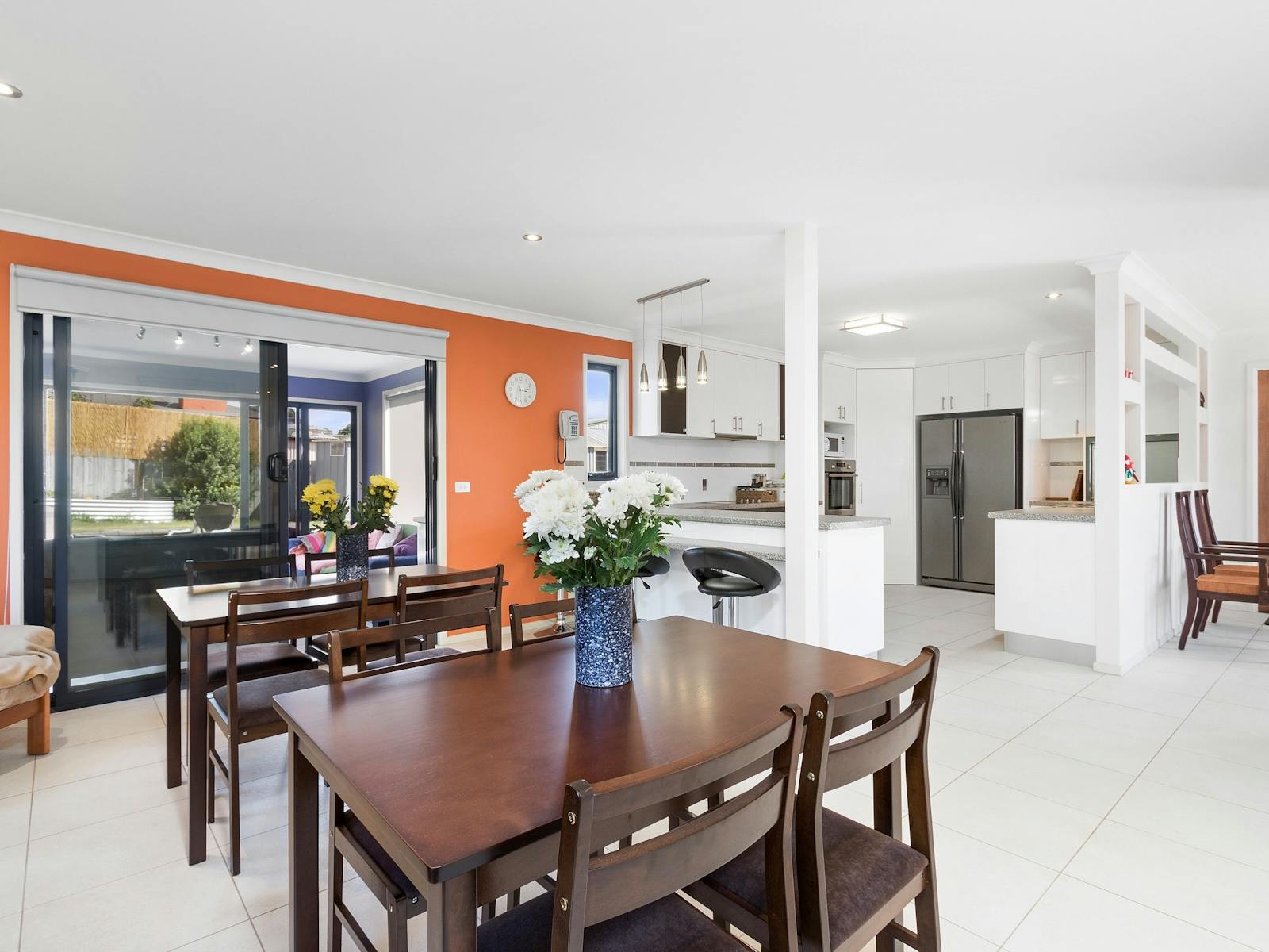 Dining Room and Kitchen Area