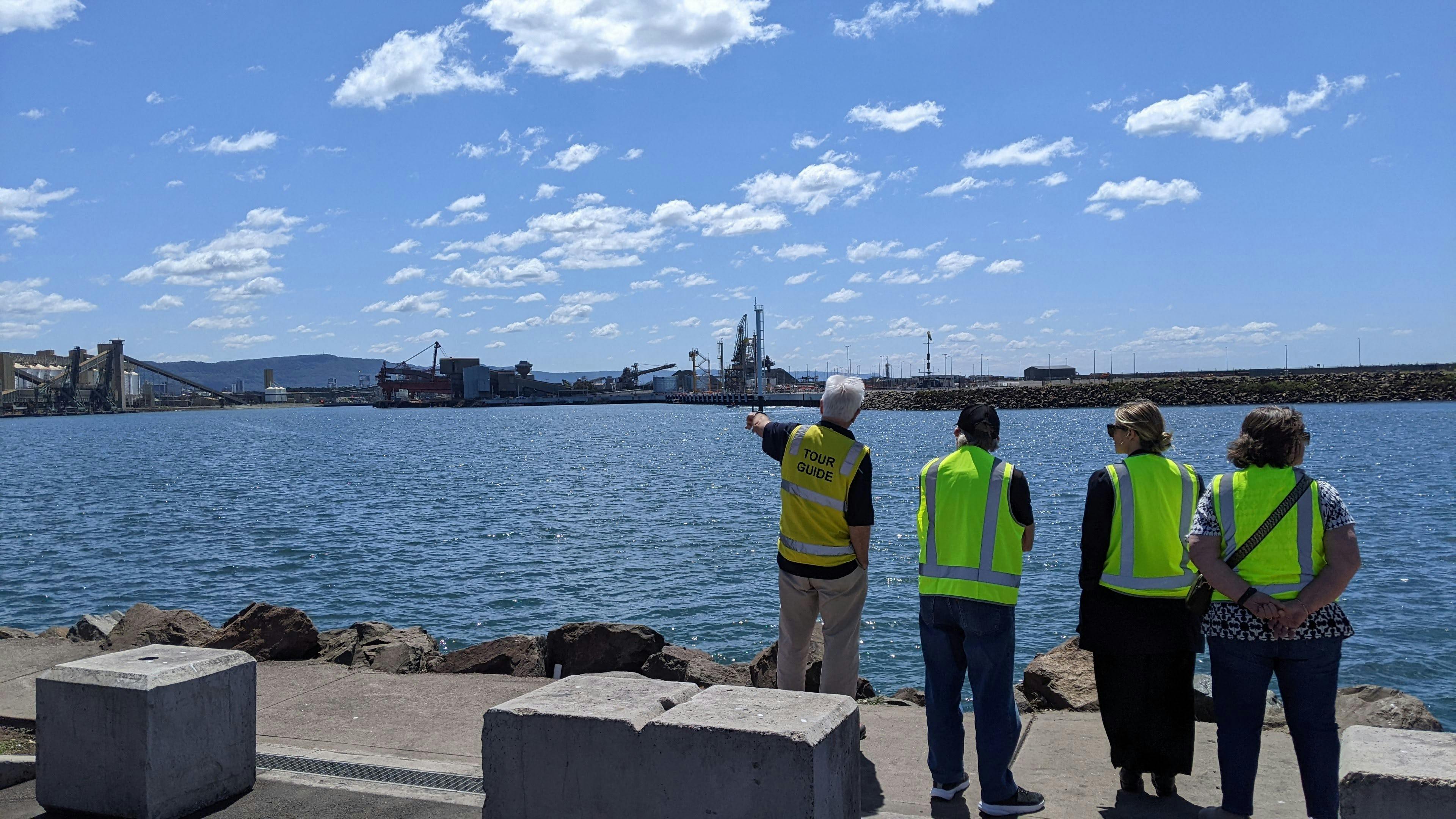 View into the Inner Harbour of the gas refueller
