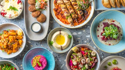 Azima Lebanese restaurant banquet menu - an invitation to feast