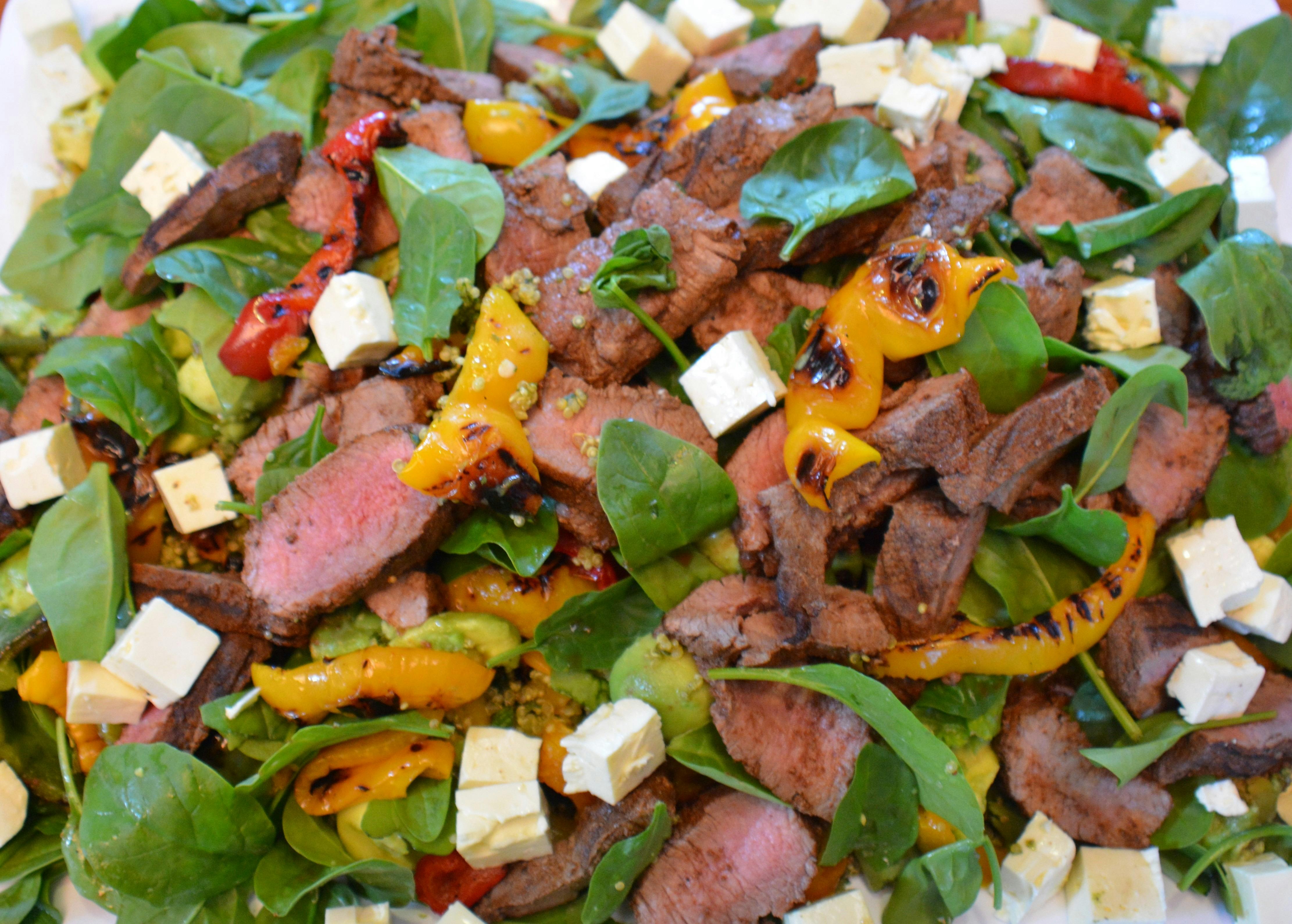 Healthy lunches are served daily on the aft deck.