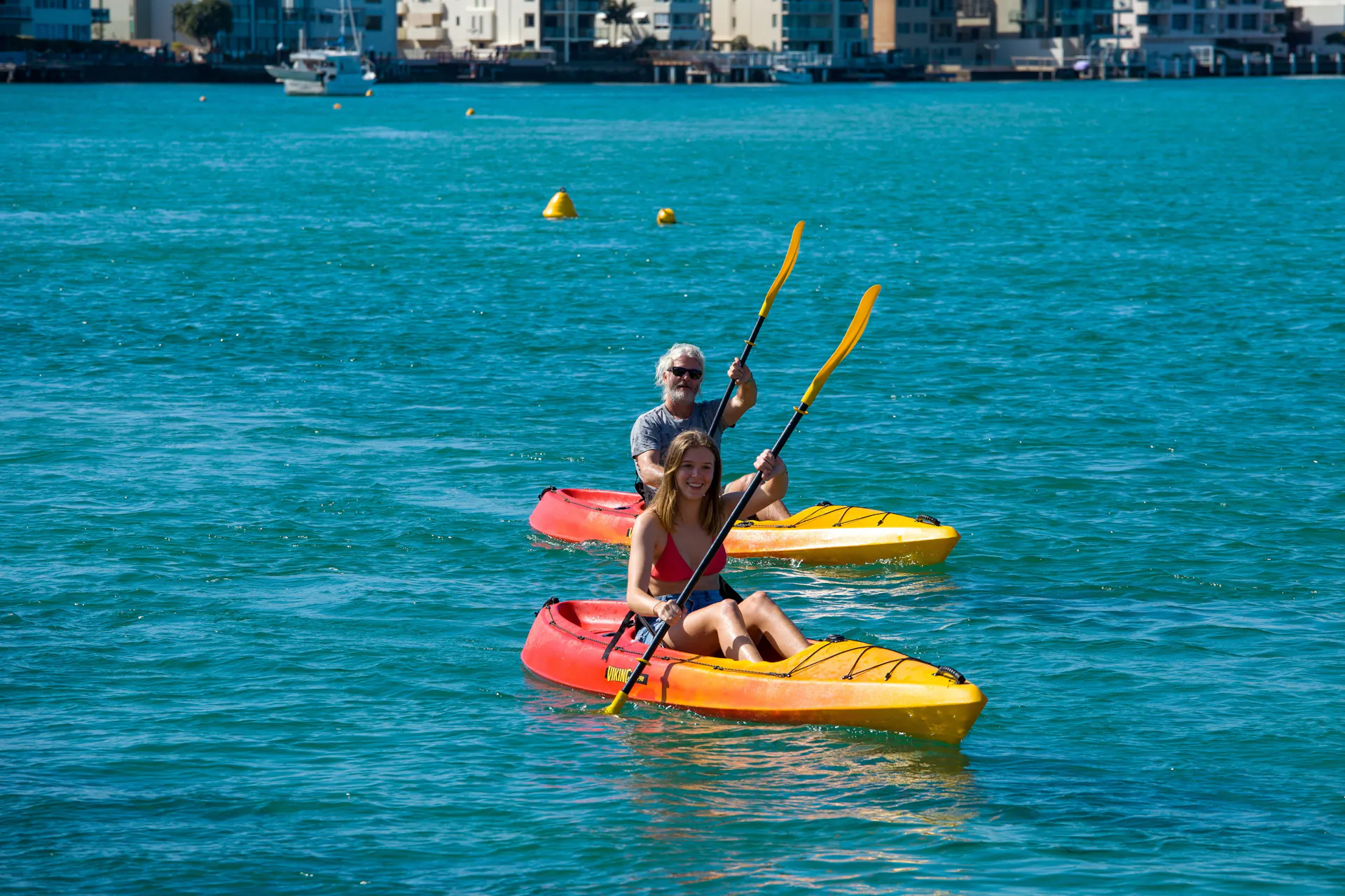 Fun for all the family and only 10 minutes kayak to Bribie Island National Park