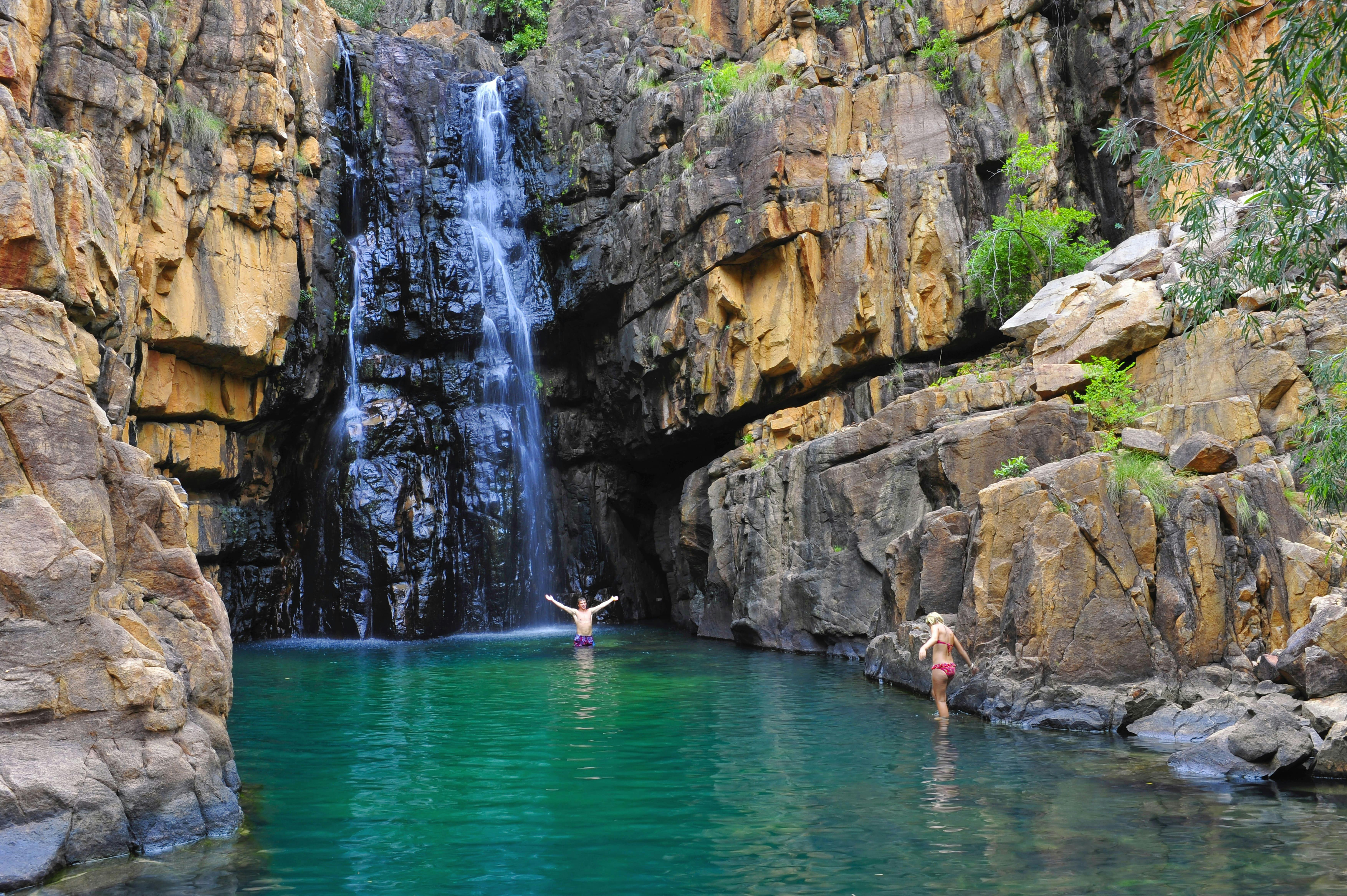 Katherine Waterfalls in Nitmiluk National Park