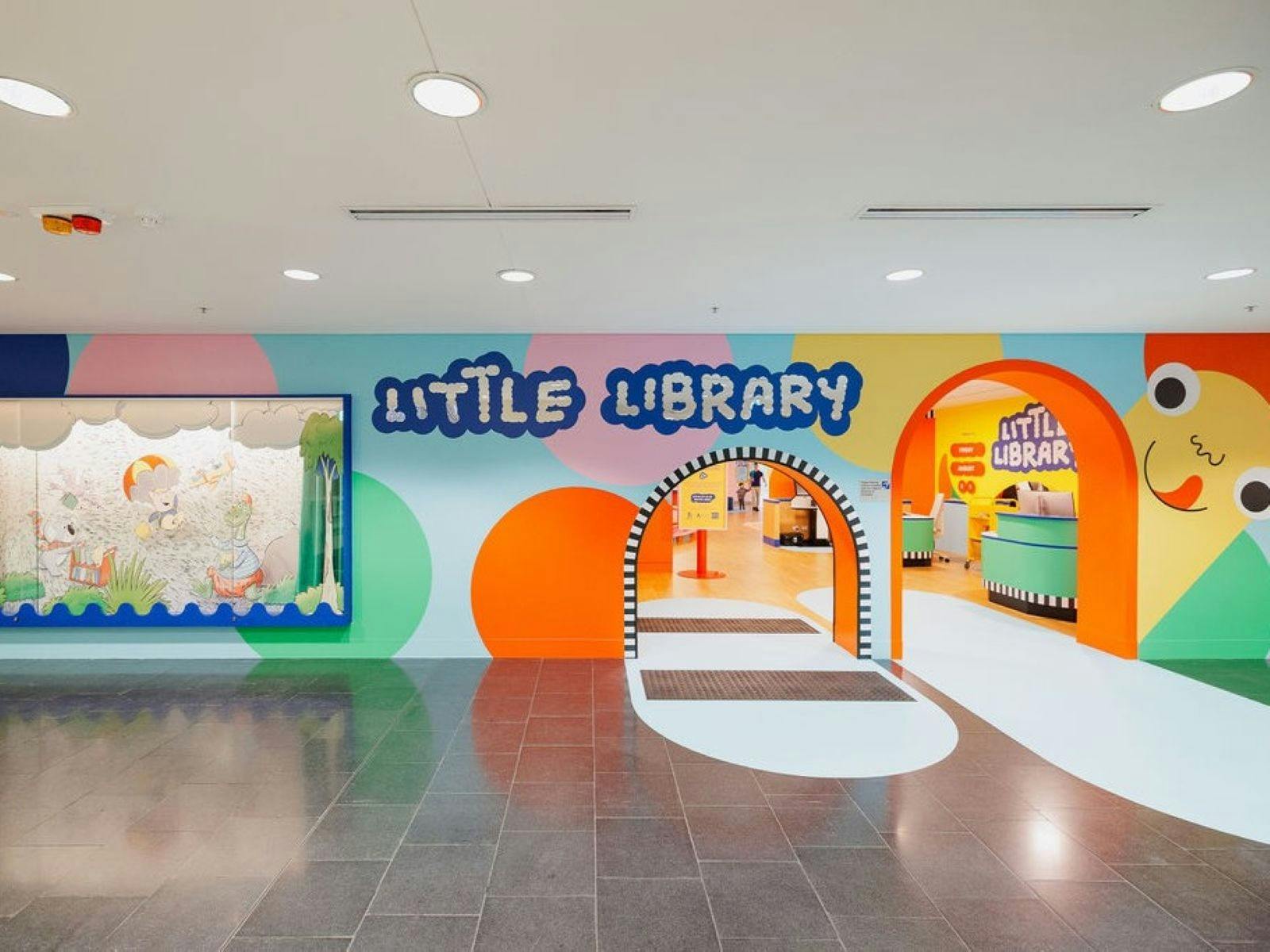 Facade of Little Library