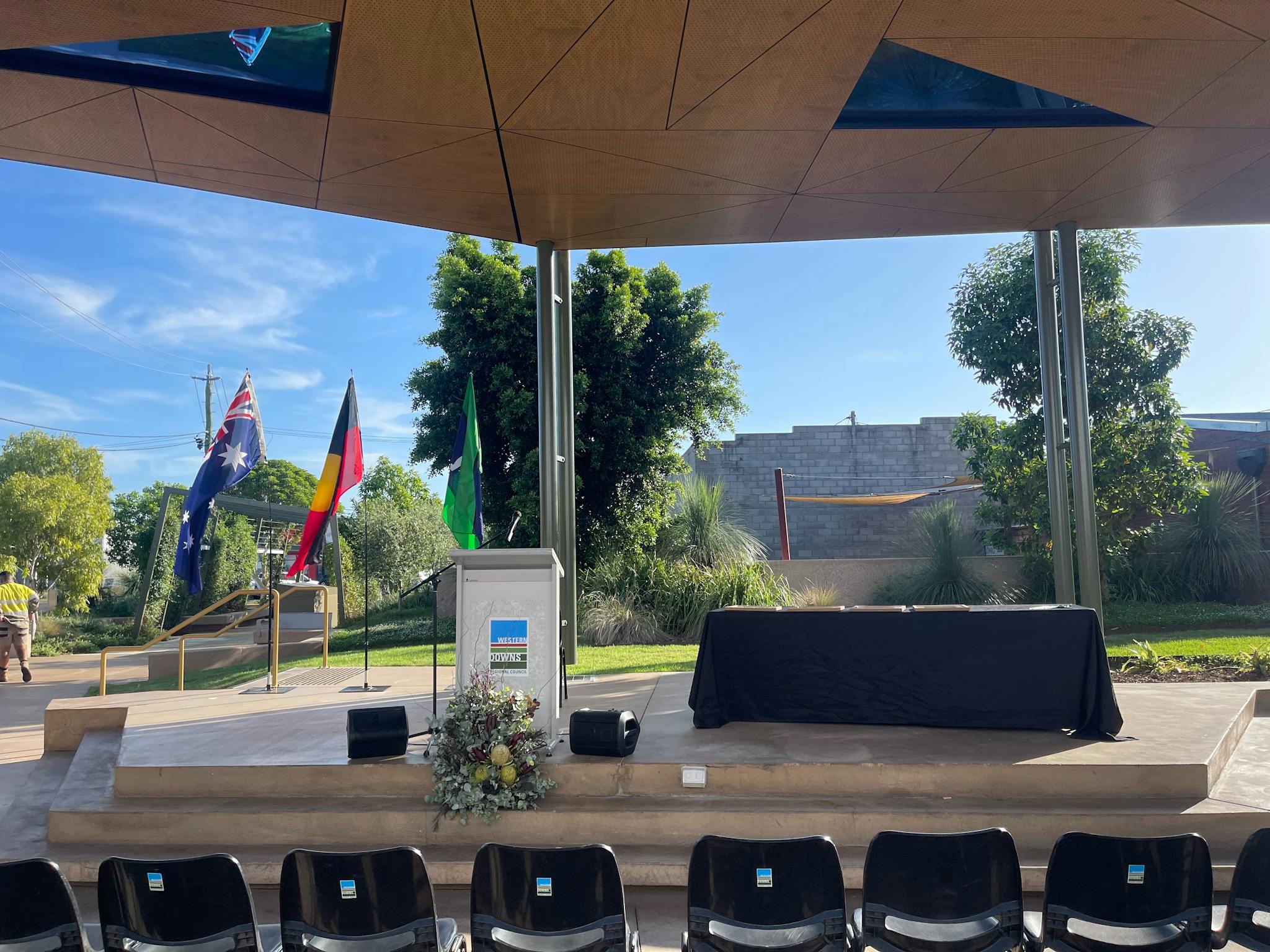 Australia Day setup 2025 Australia Day setup 2025