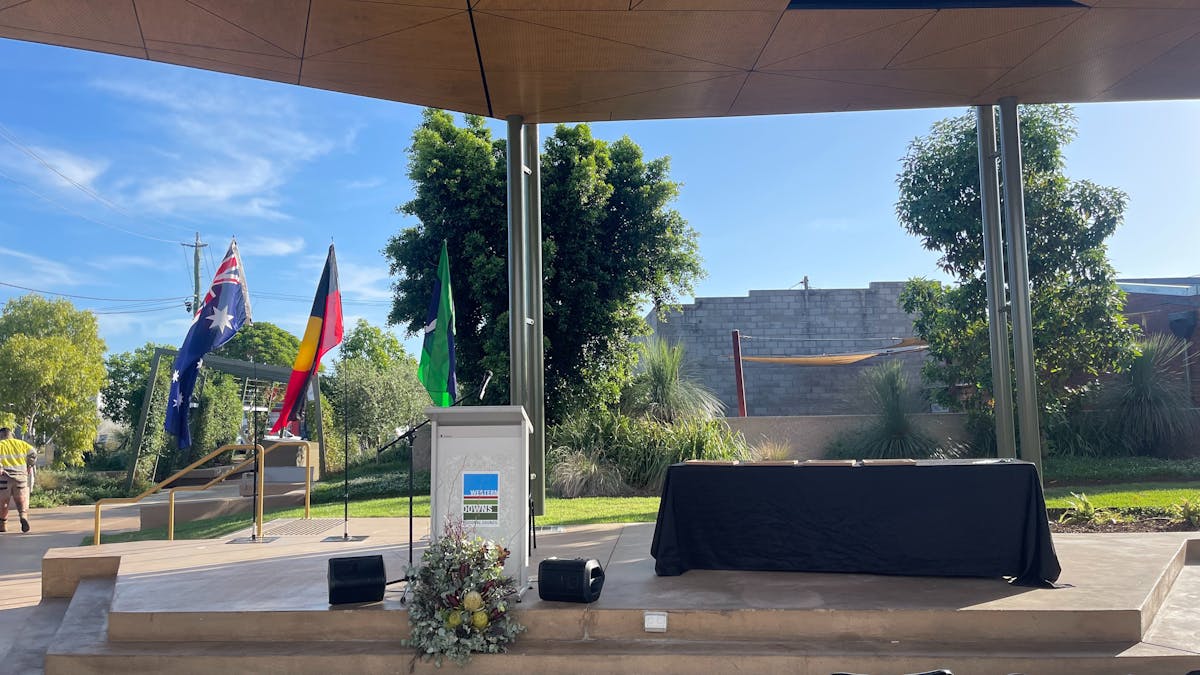 Australia Day setup 2025