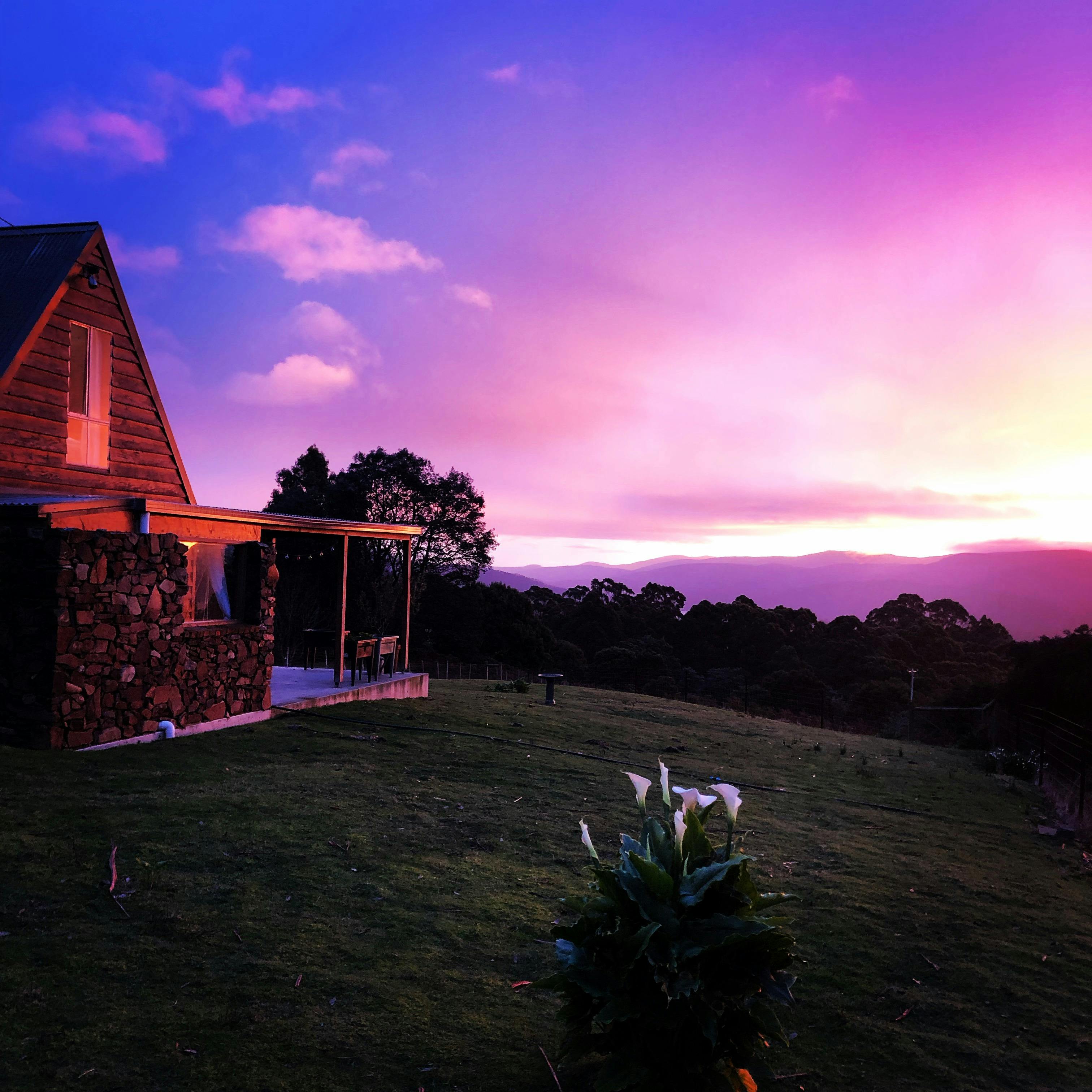 Enjoy beautiful views and sunrises