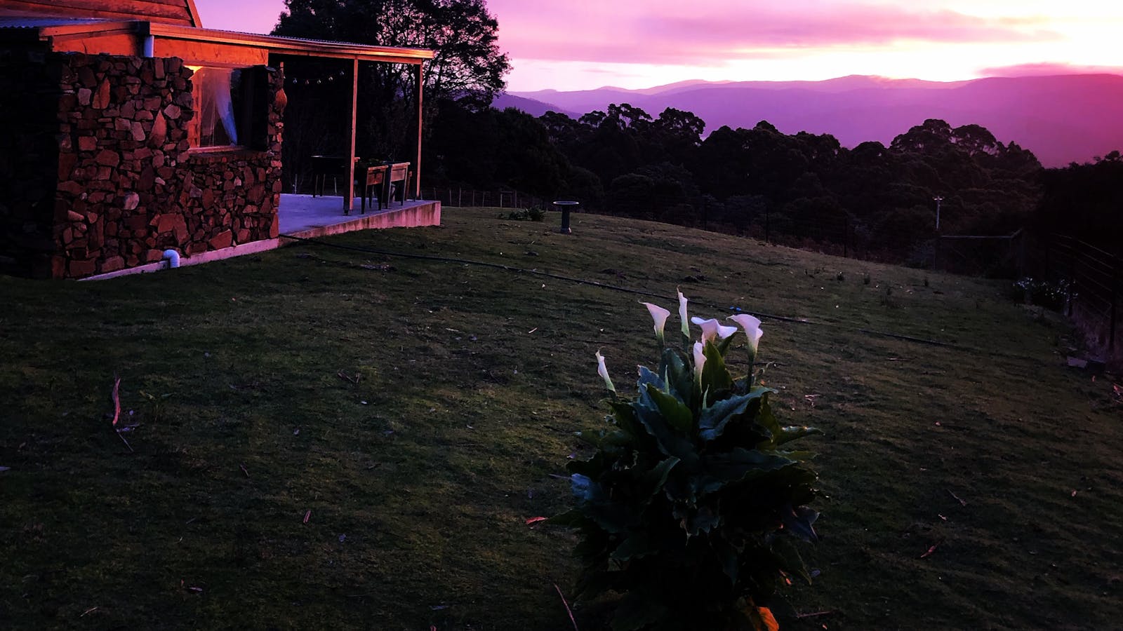 Enjoy beautiful views and sunrises