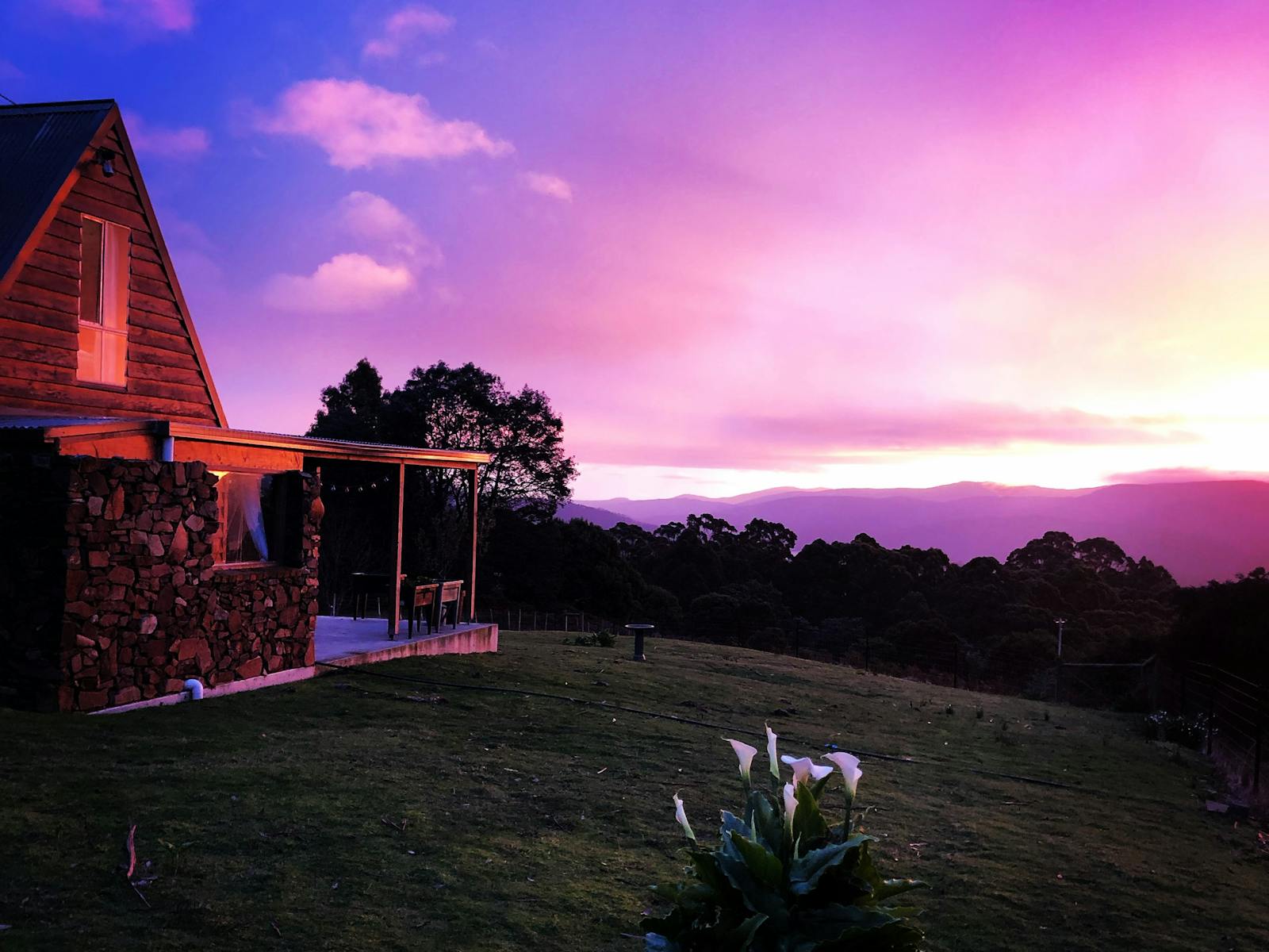 Enjoy beautiful views and sunrises