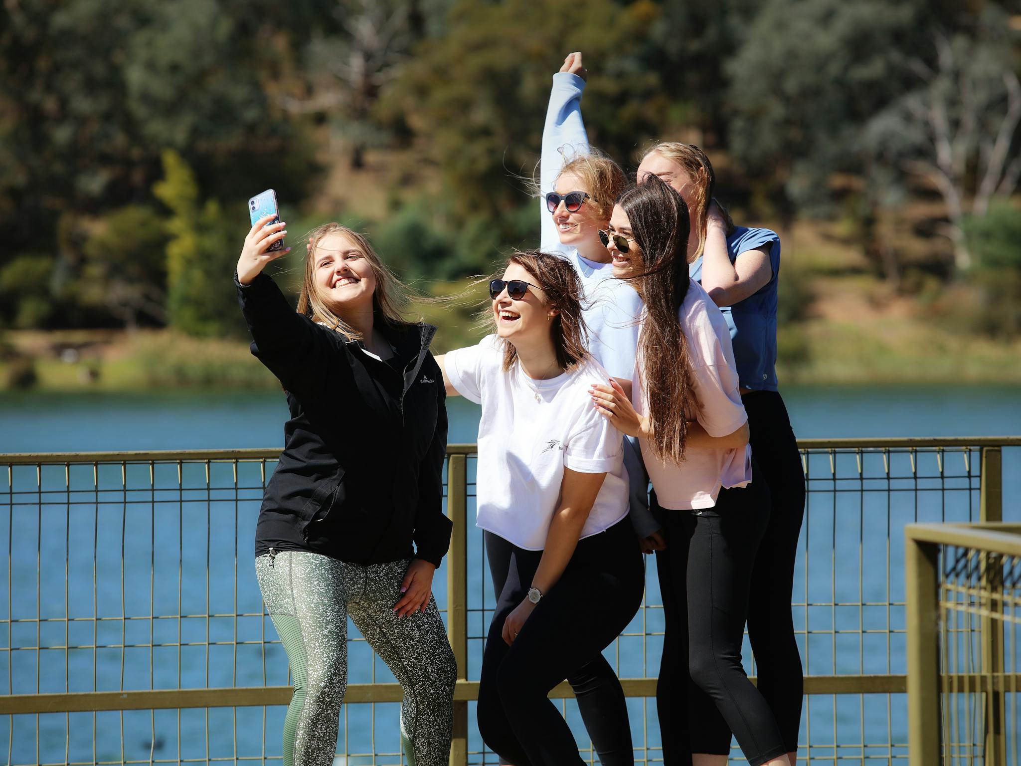 Friends at Eildon Pondage