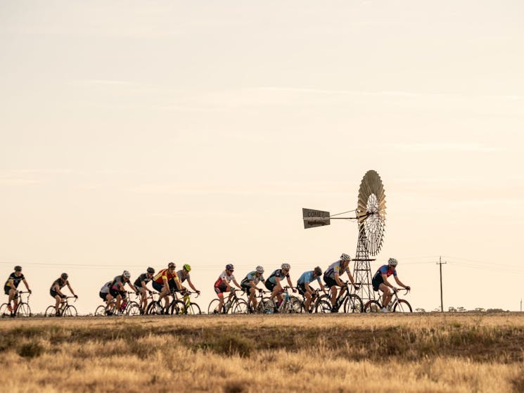 Cycling loop bike riding Deniliquin