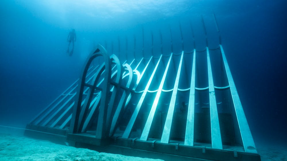 Coral Greenhouse & Ocean Sentinels / MOUA / Museum of Underwater Art