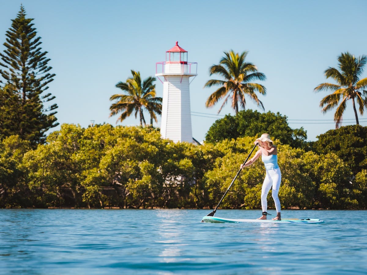 Cleveland Point and the historic Cleveland Lighthouse