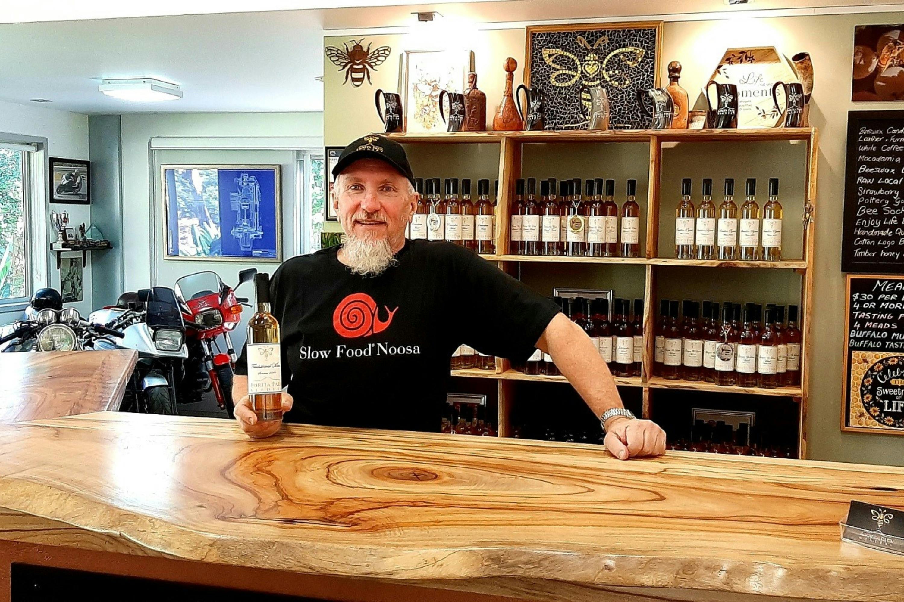 Take a seat at the bar and watch the brewing process in action at Noosa Hinterland Brewing Co.