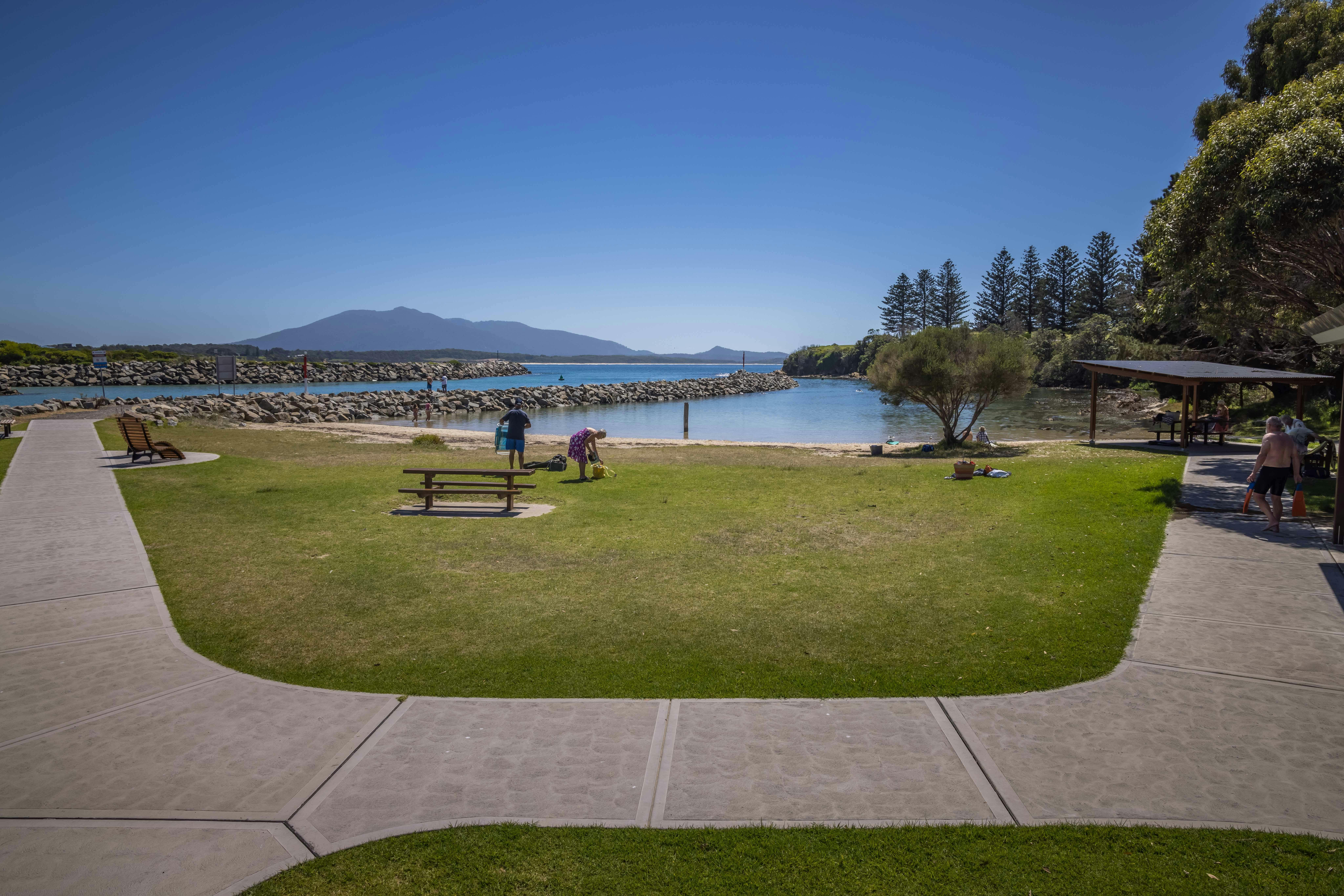 ブルースステアプール、バーマグイ、サファイアコースト、水泳