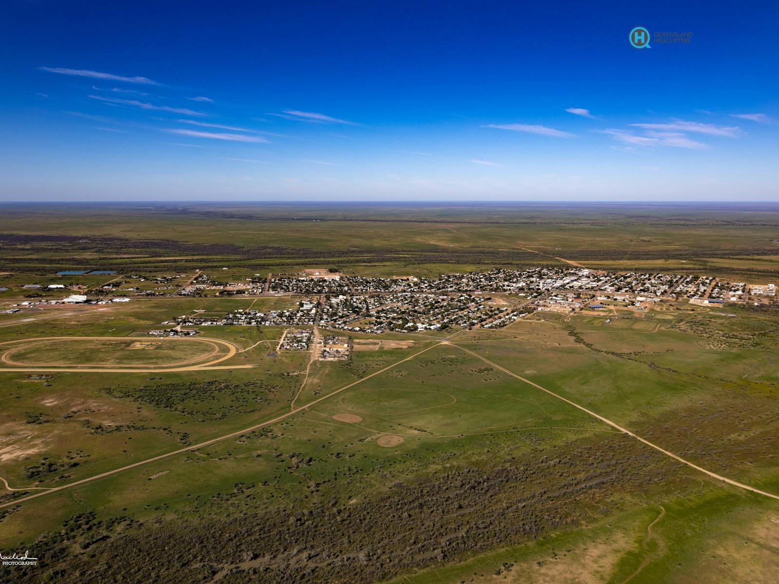 Longreach township from above
