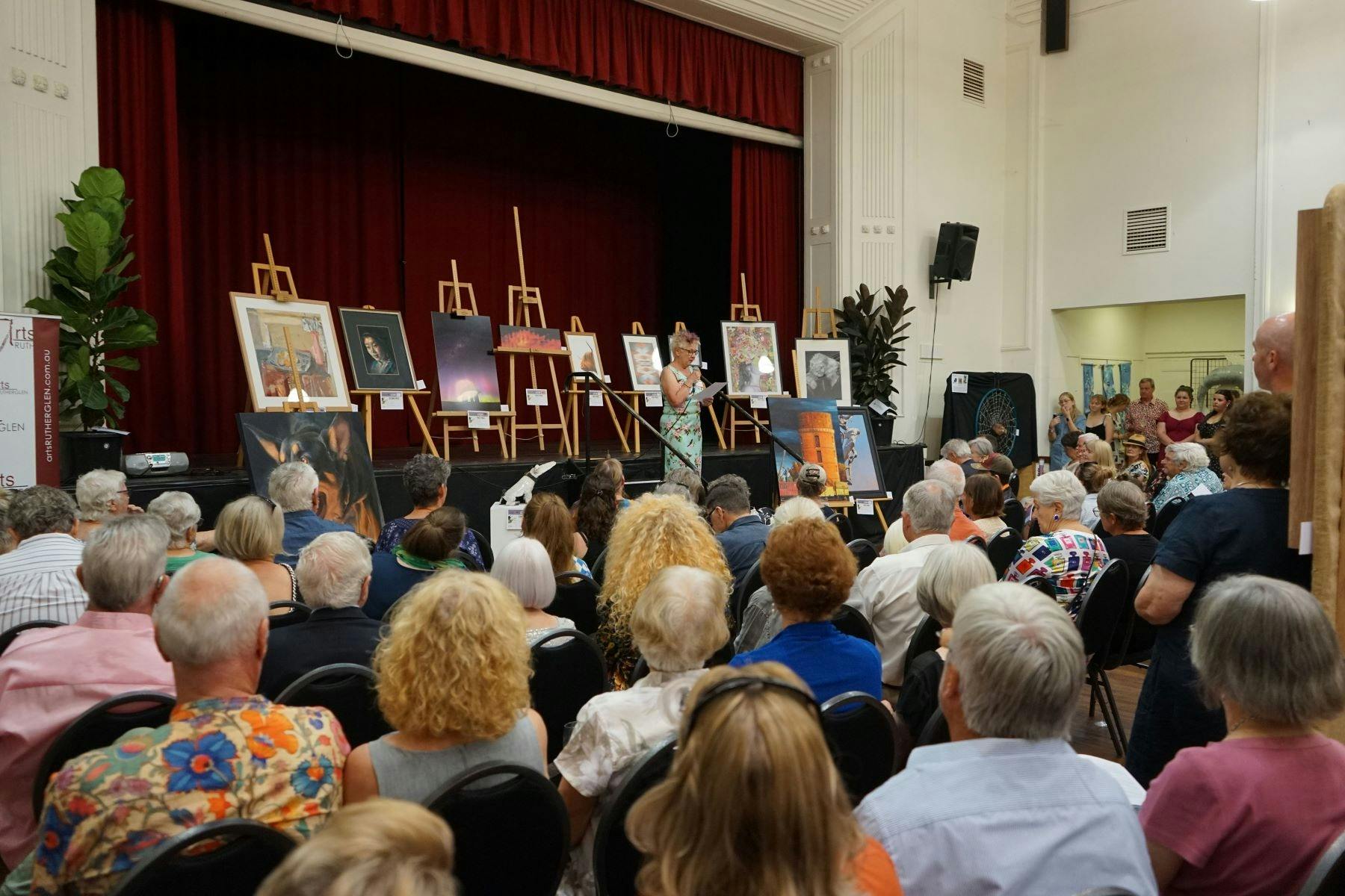 Friday night is opening night and presentation night