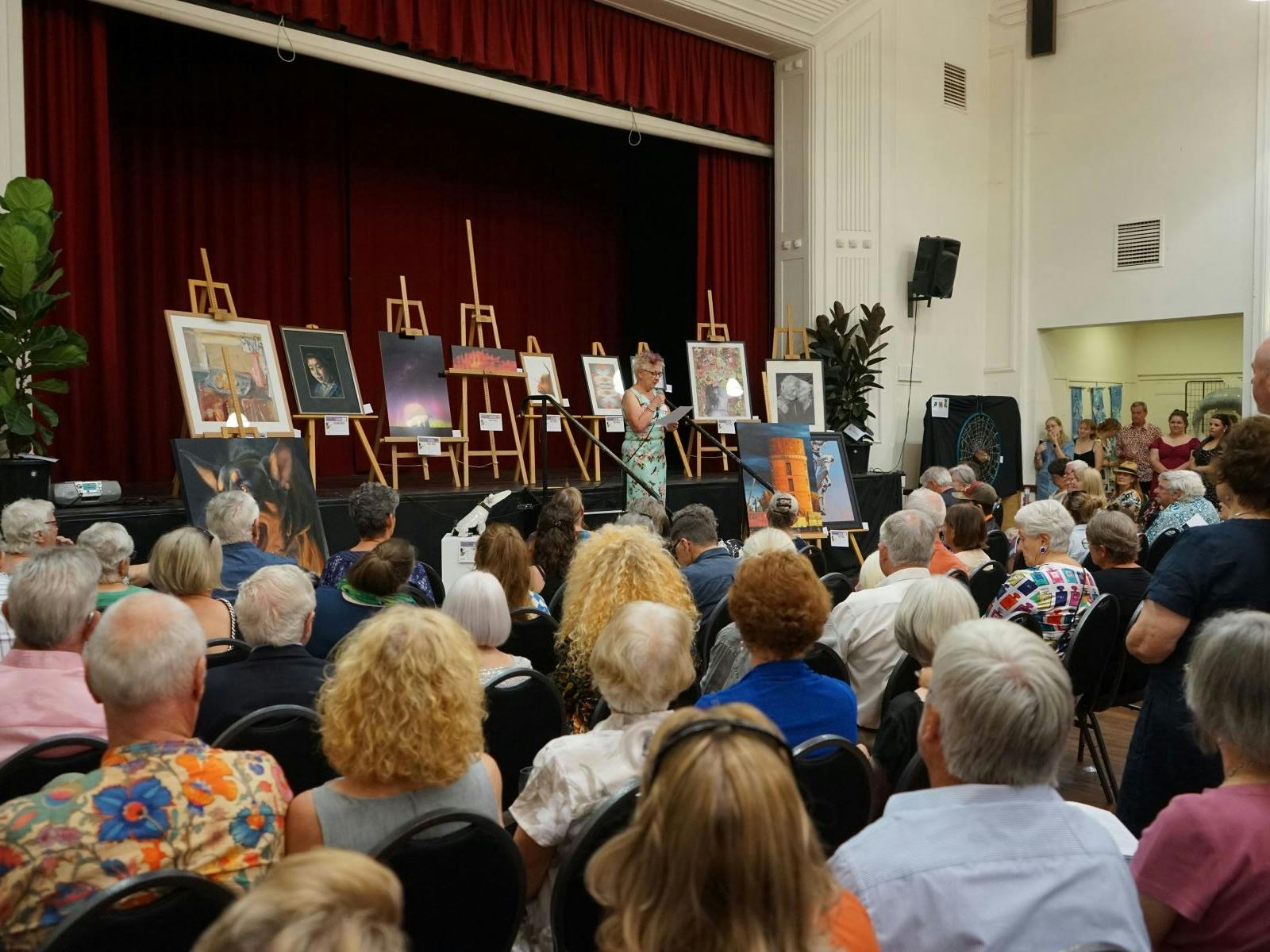 Friday night is opening night and presentation night