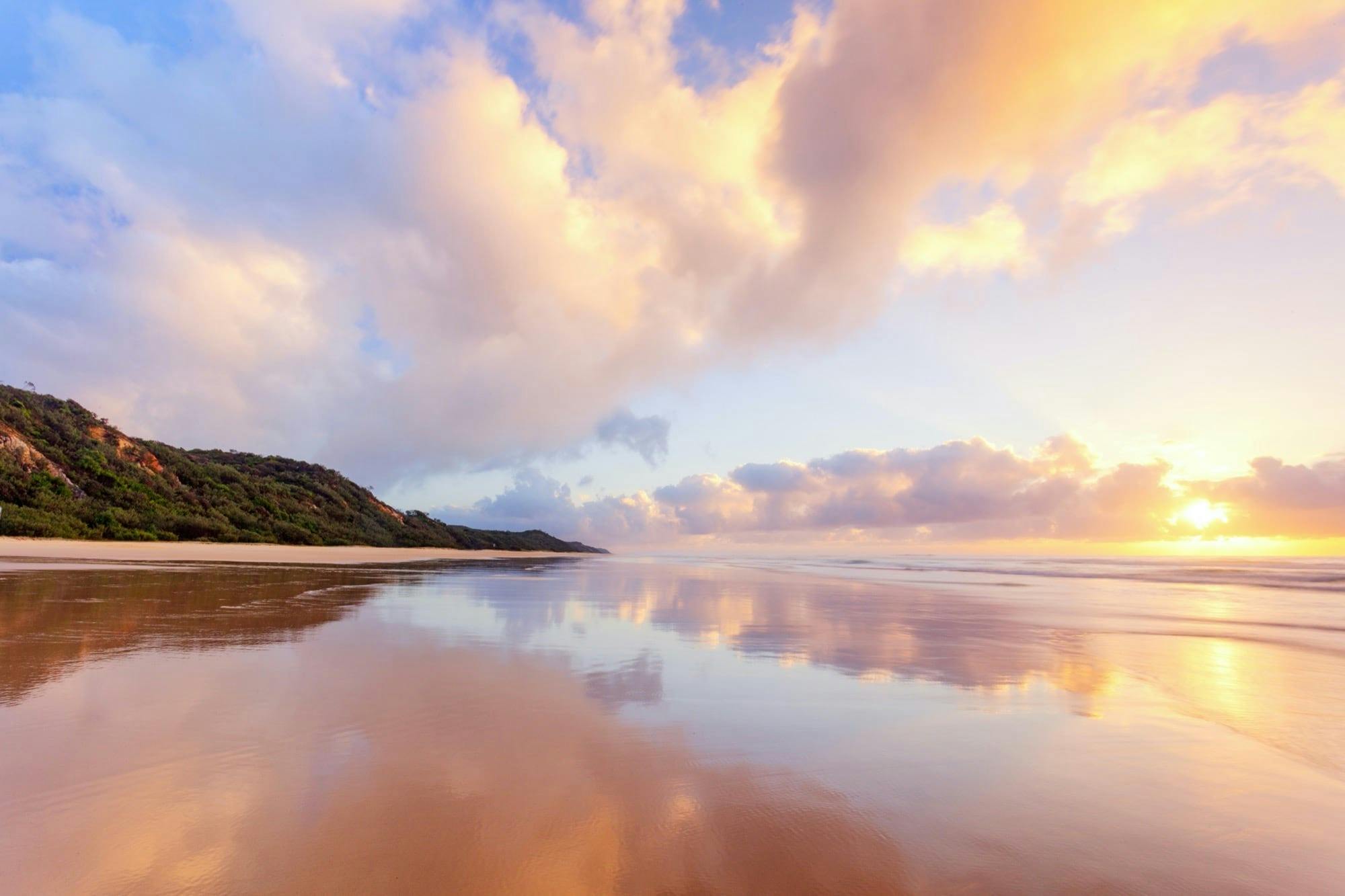 Fraser Island beach
