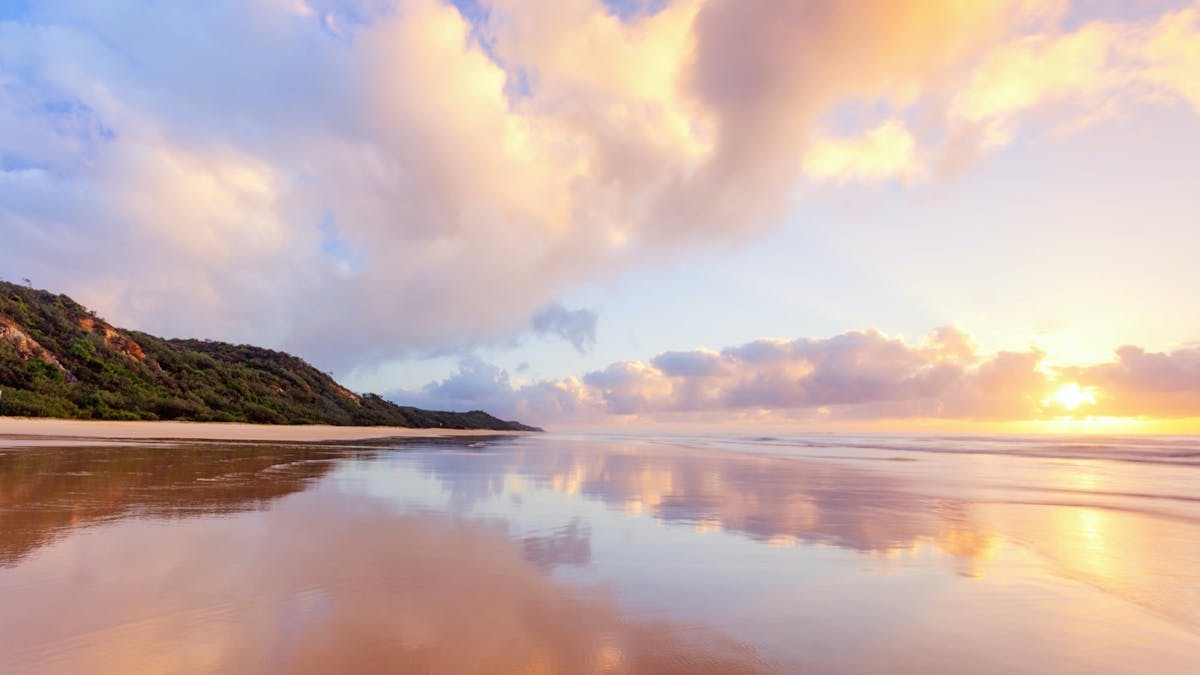 Fraser Island beach