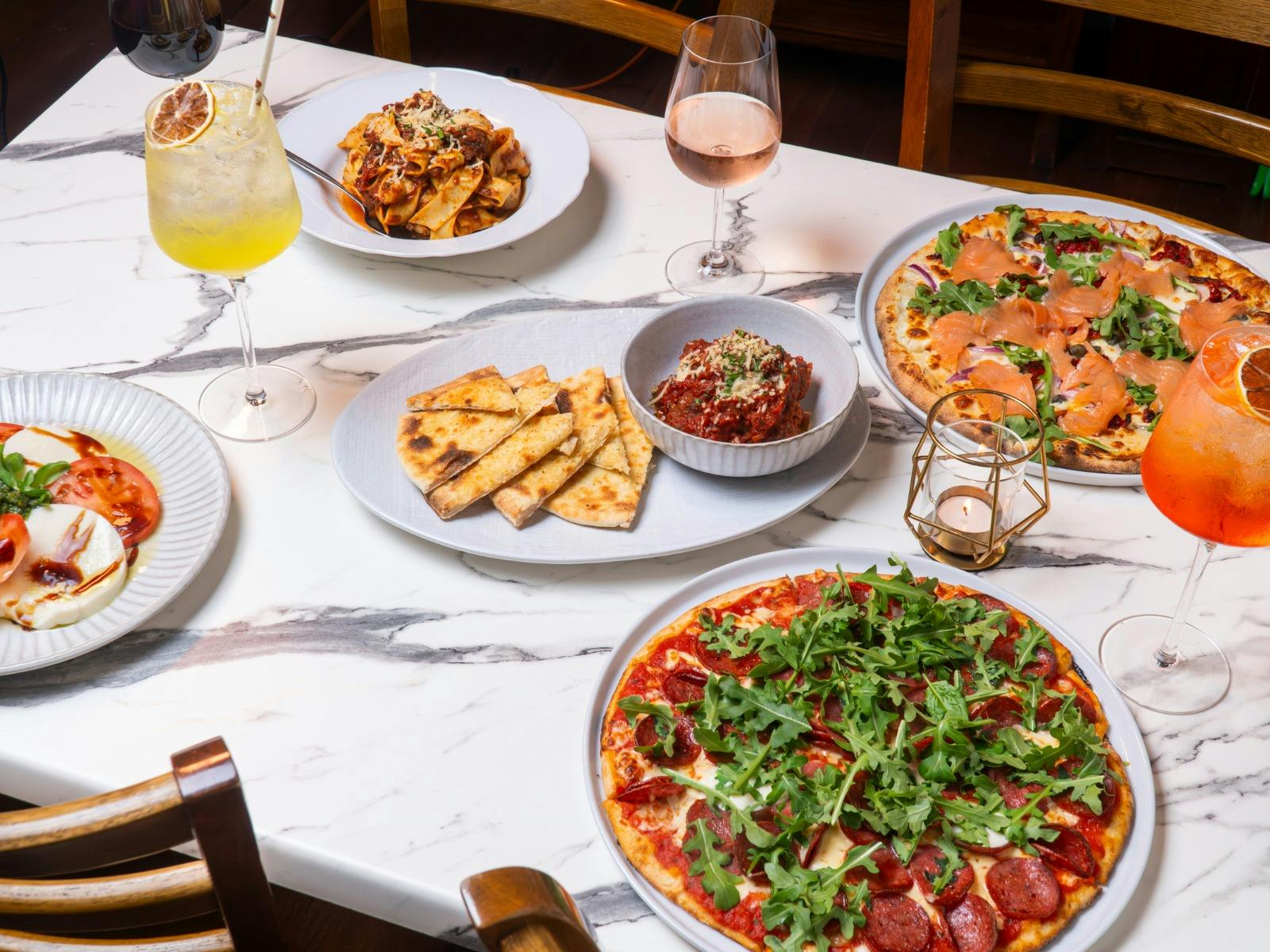 Family dining at The Sourdough Crust Co.