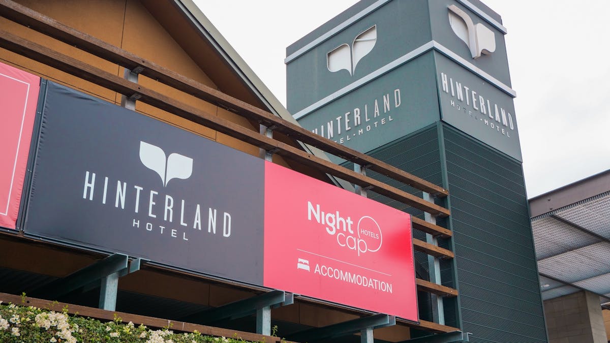 Nightcap at Hinterland Hotel