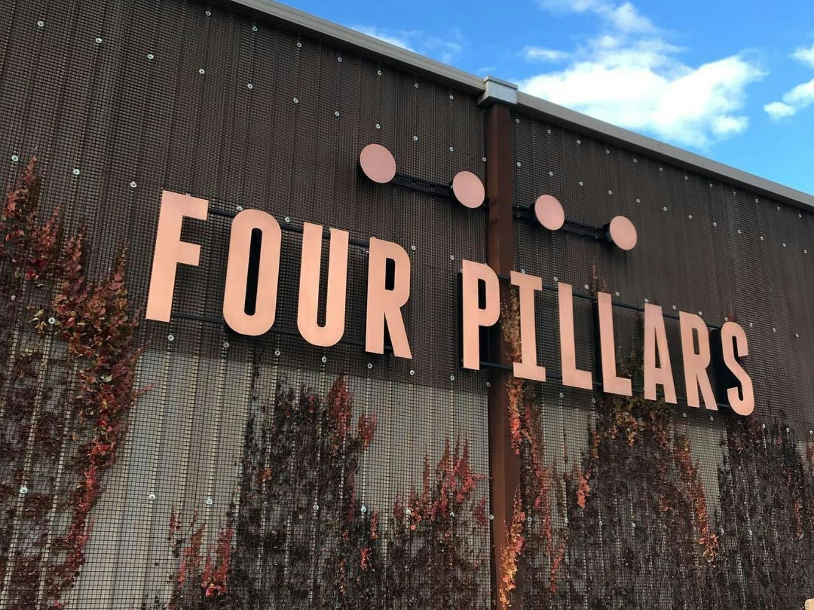 Four Pillars Distillery by Helicopter