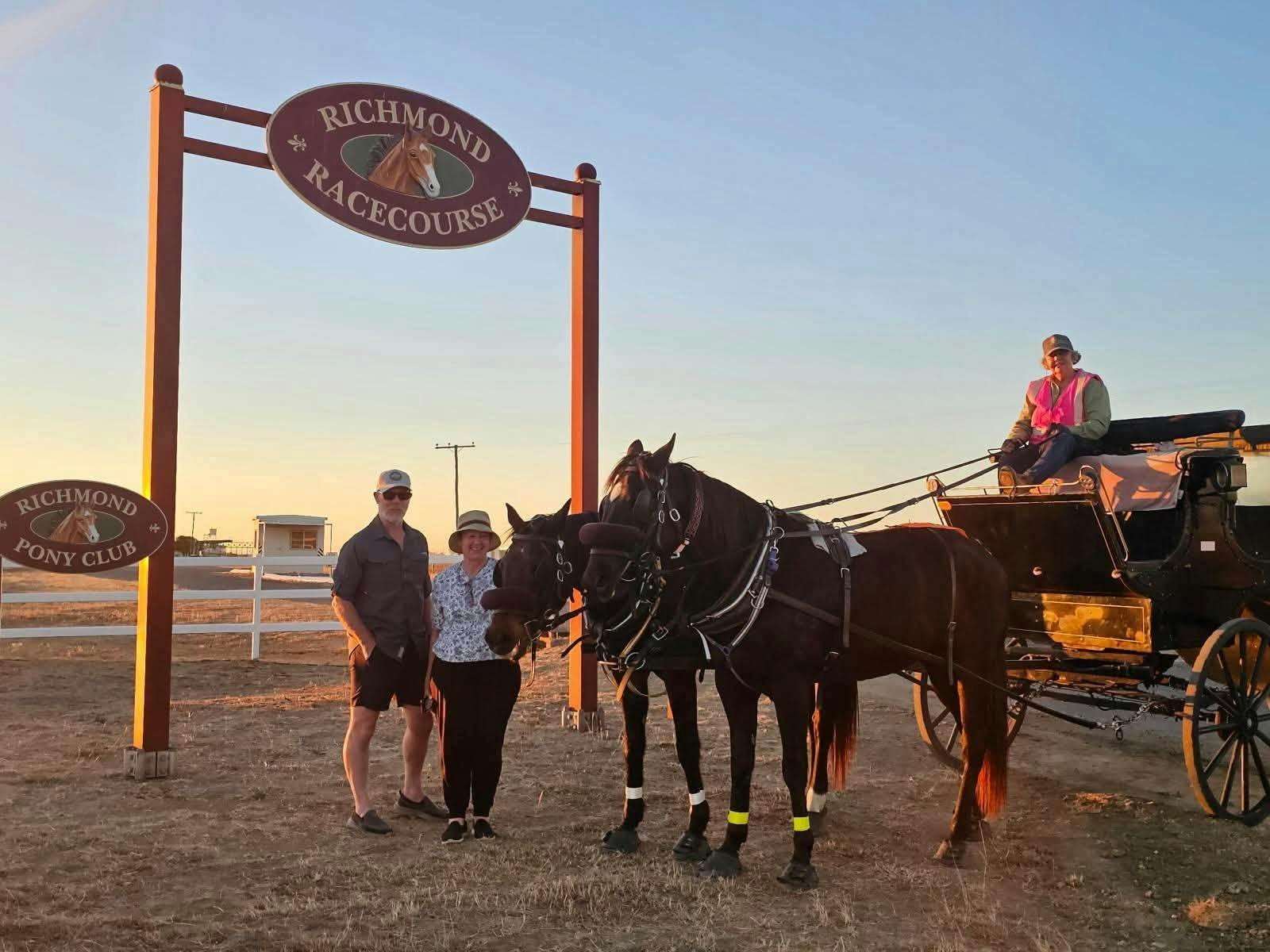 Horse and wagon in Richmond