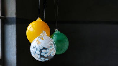 glass baubles