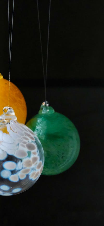 glass baubles