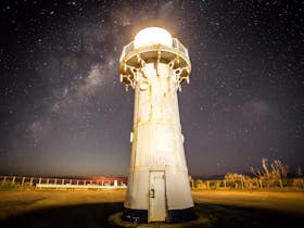 Warden Head Lighthouse at Night Warden Head Lighthouse at Night