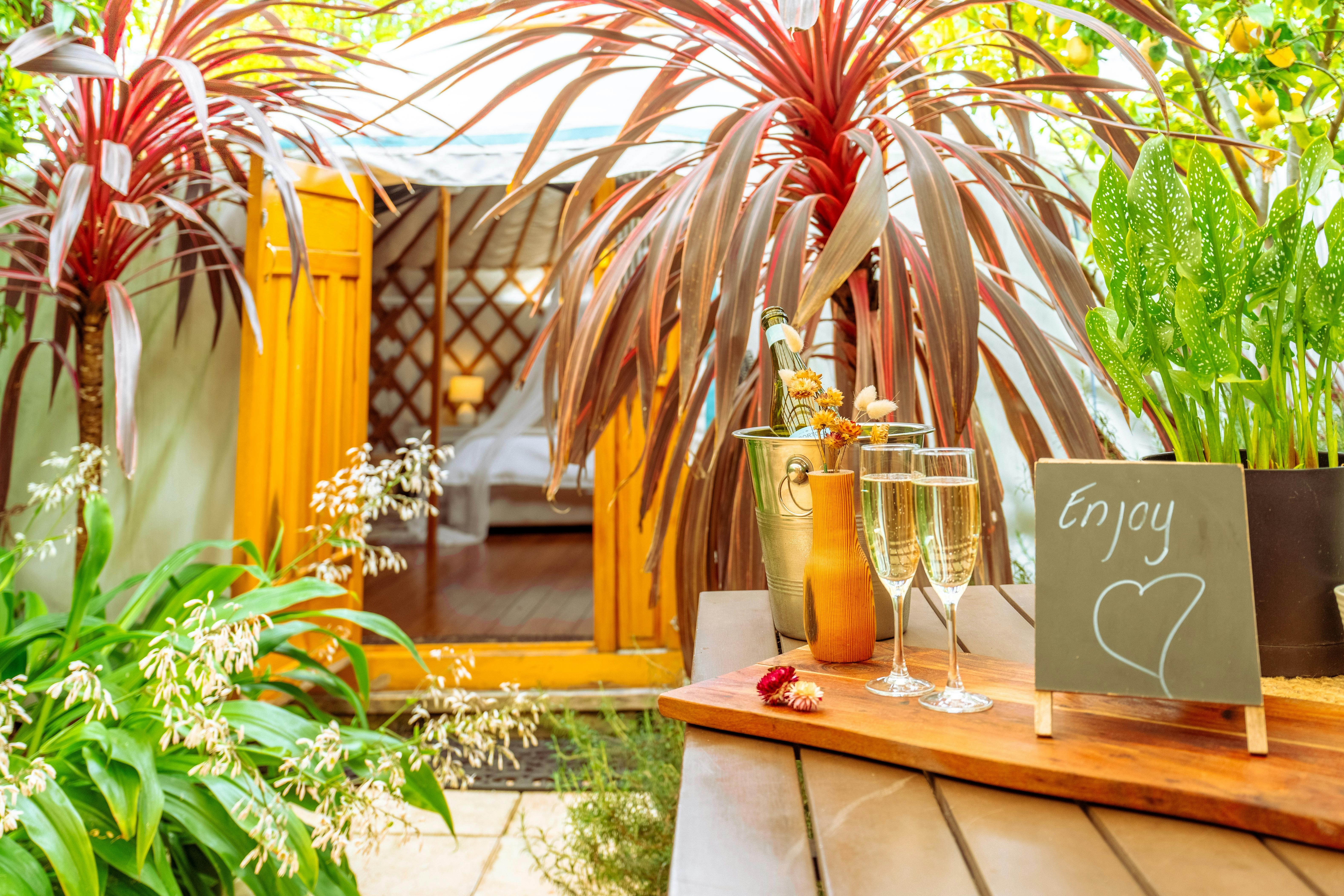 Yurt Hideaway Glamping Accommodation