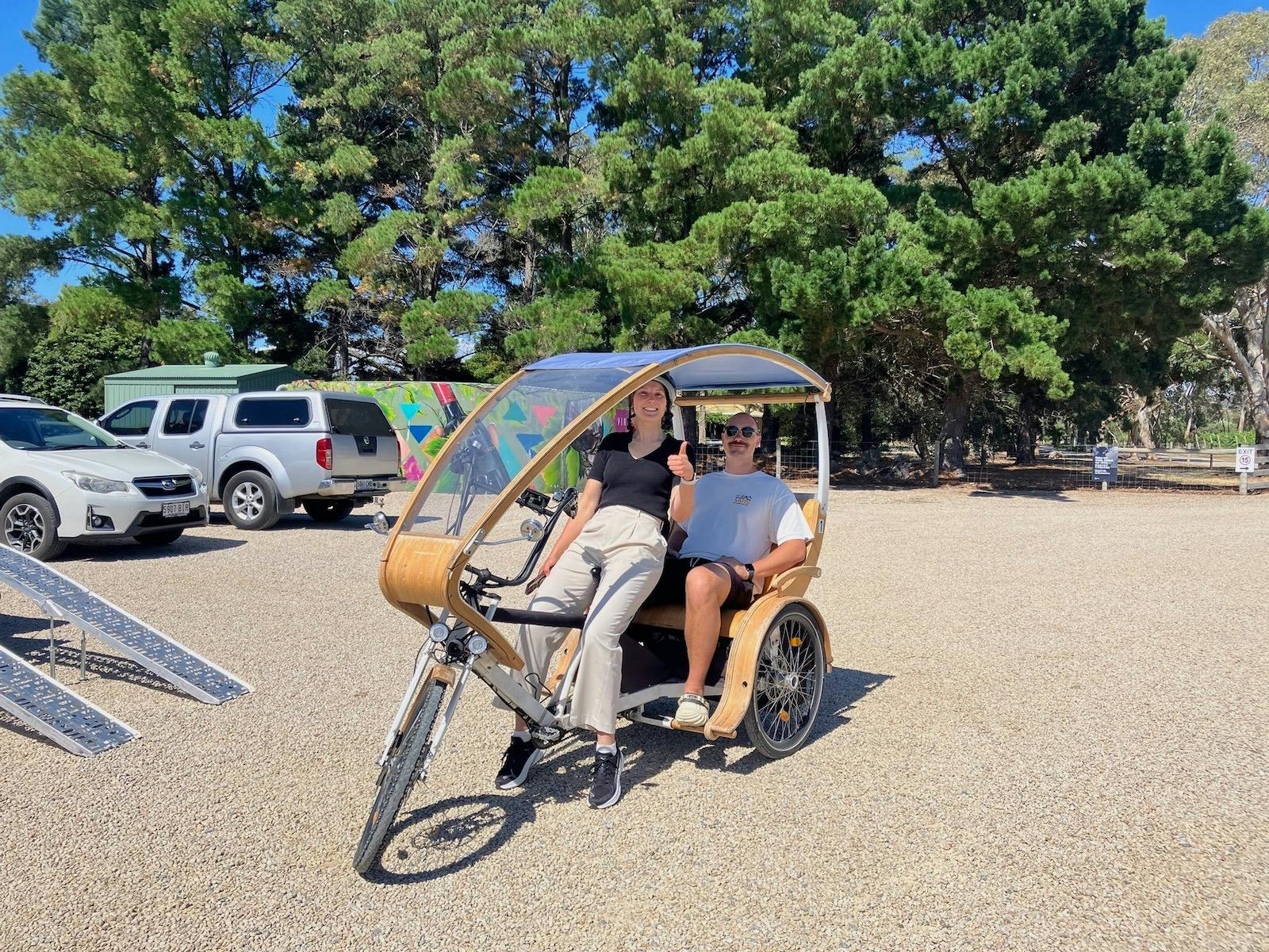 in tuktuk