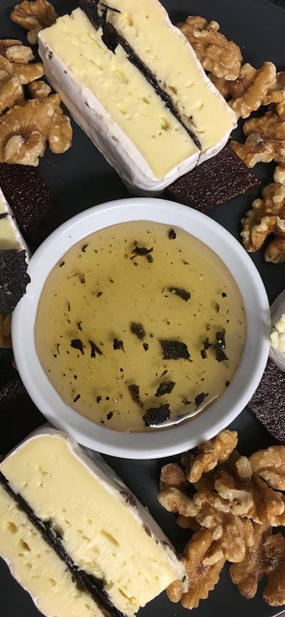 Truffle infused brie