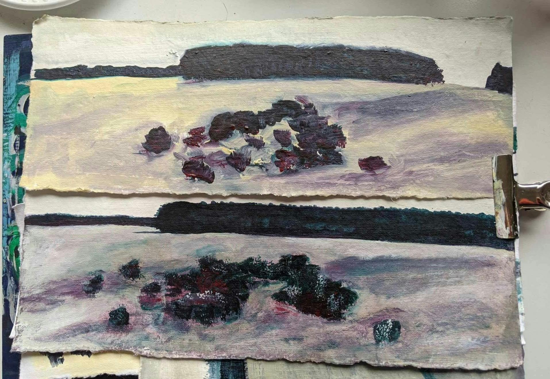 Merriean Dennis painting