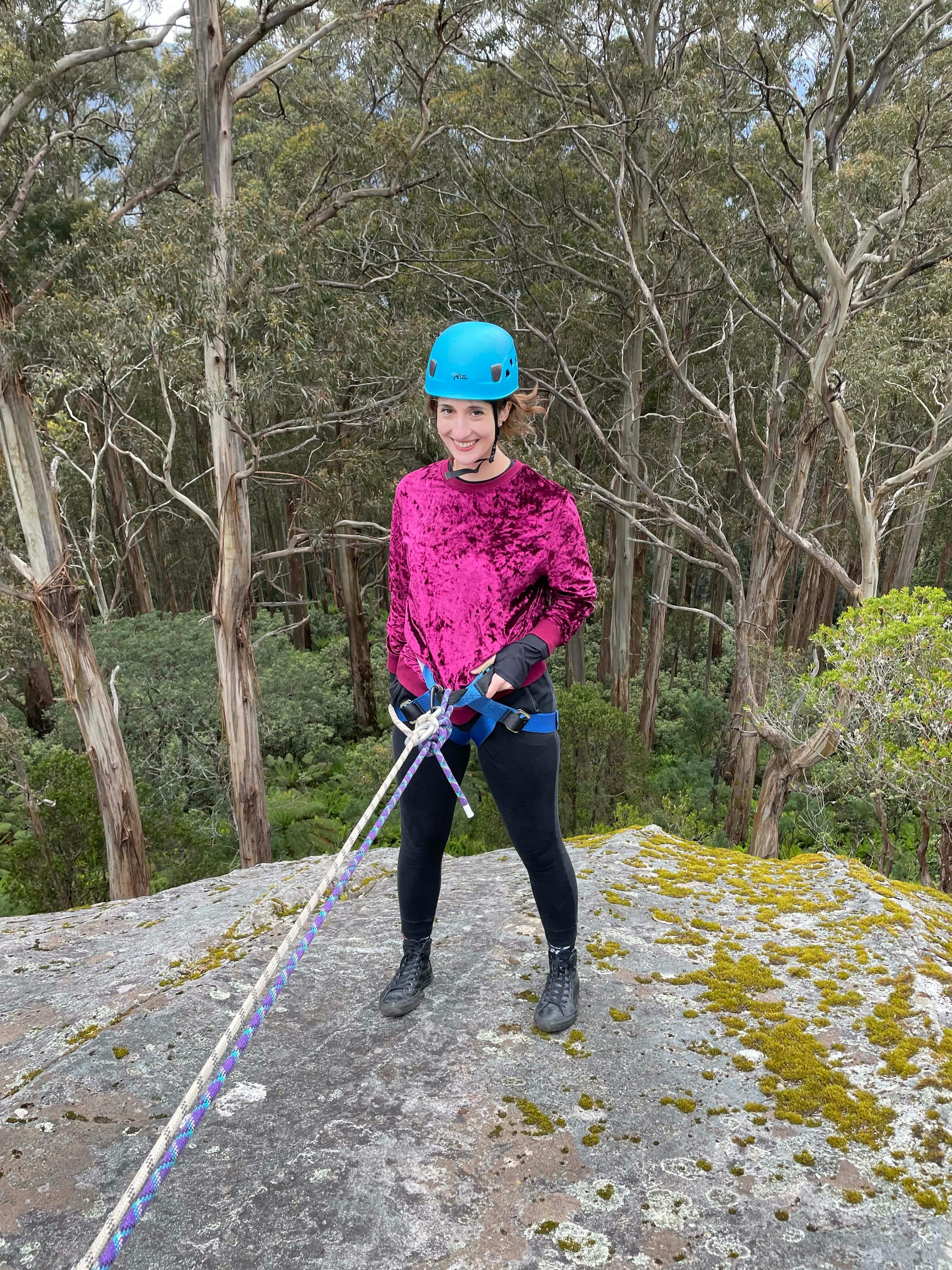 Abseil in the Yarra Ranges National Park
