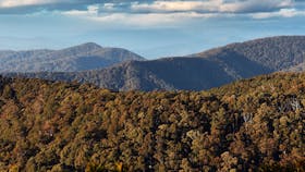 View form Hanging Mountain, Deua National Park