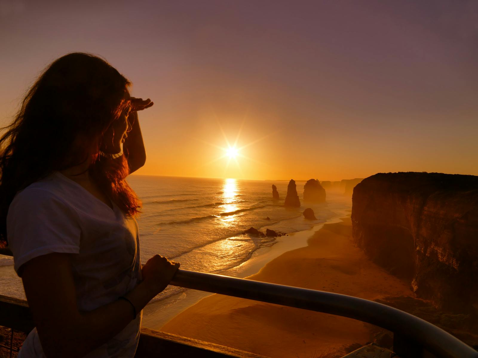 Sunset at the iconic Twelve Apostles