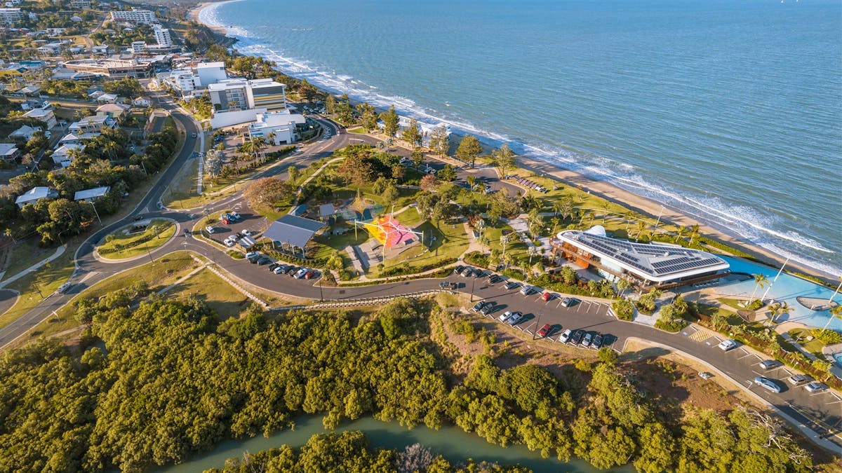 Yeppoon aerial